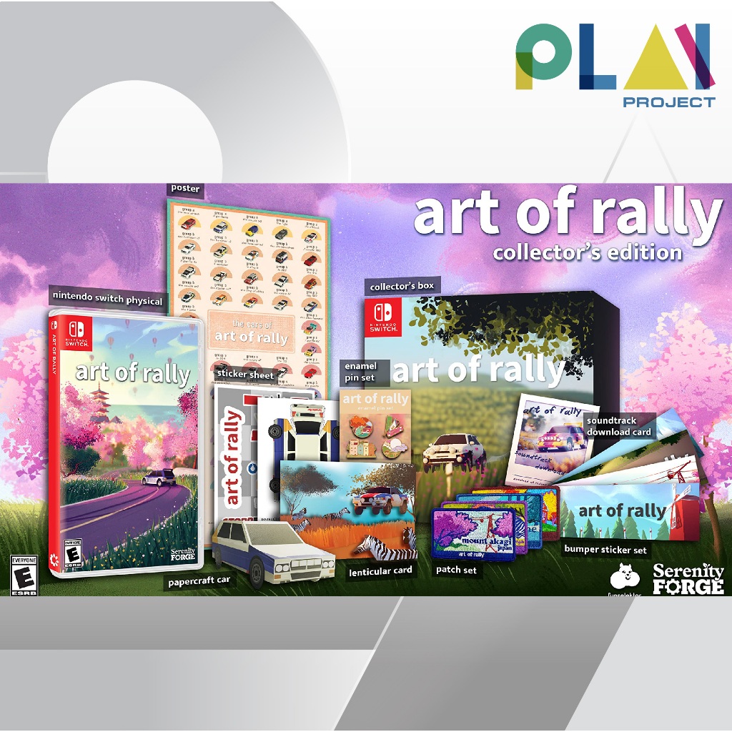 Nintendo Switch: Art of rally Collector's Edition [มือ1] [แผ่นเกมนินเทน ...