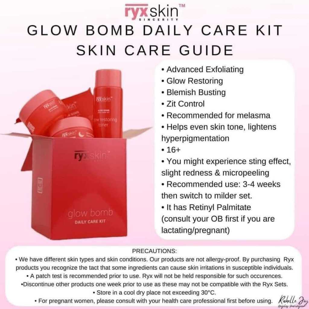 Ryx Skincerity Glow Bomb Set | Shopee Thailand