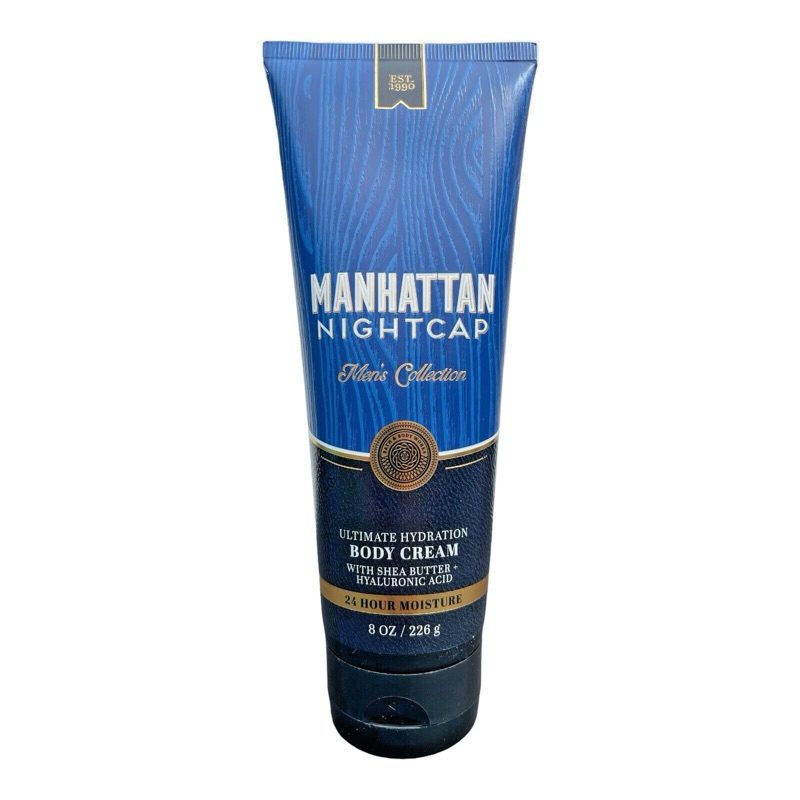 Bath & Body Works Manhattan Night Cap Men's Collection Body Cream 226g