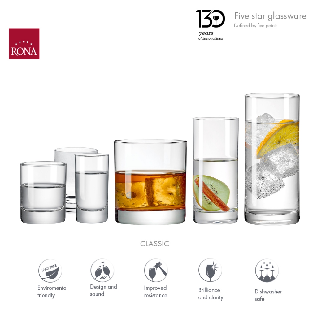 แก้วน้ำ ค็อกเทล ช็อต Rona Classic tumbler (1 ใบ) | Shopee Thailand