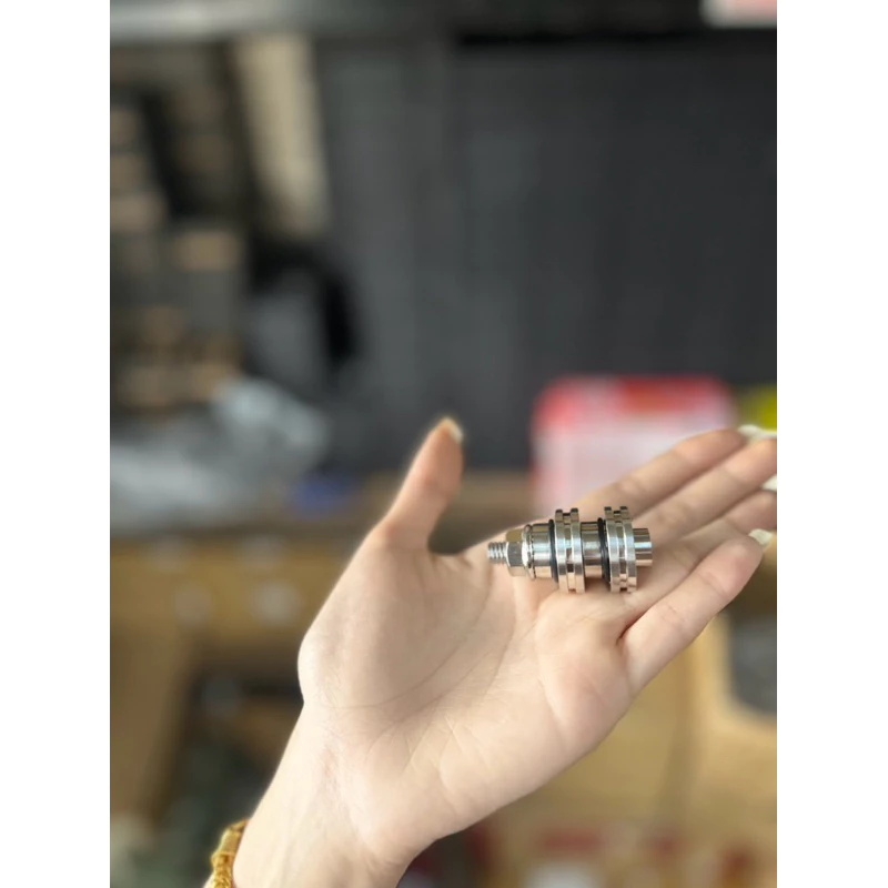 ชุดบูชท่อเวฟ 125R/S ตัวใหญ่📌แบบมีโอริง งานสแตนเลส#บูชท่อเวฟ บูชท่อ รูปที่ 2