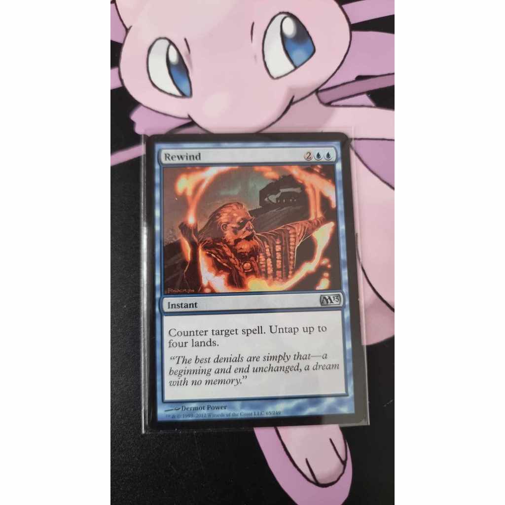Rewind การ์ด Magic The Gathering ของแท้ จากชุด 2013 Core Set | Shopee ...