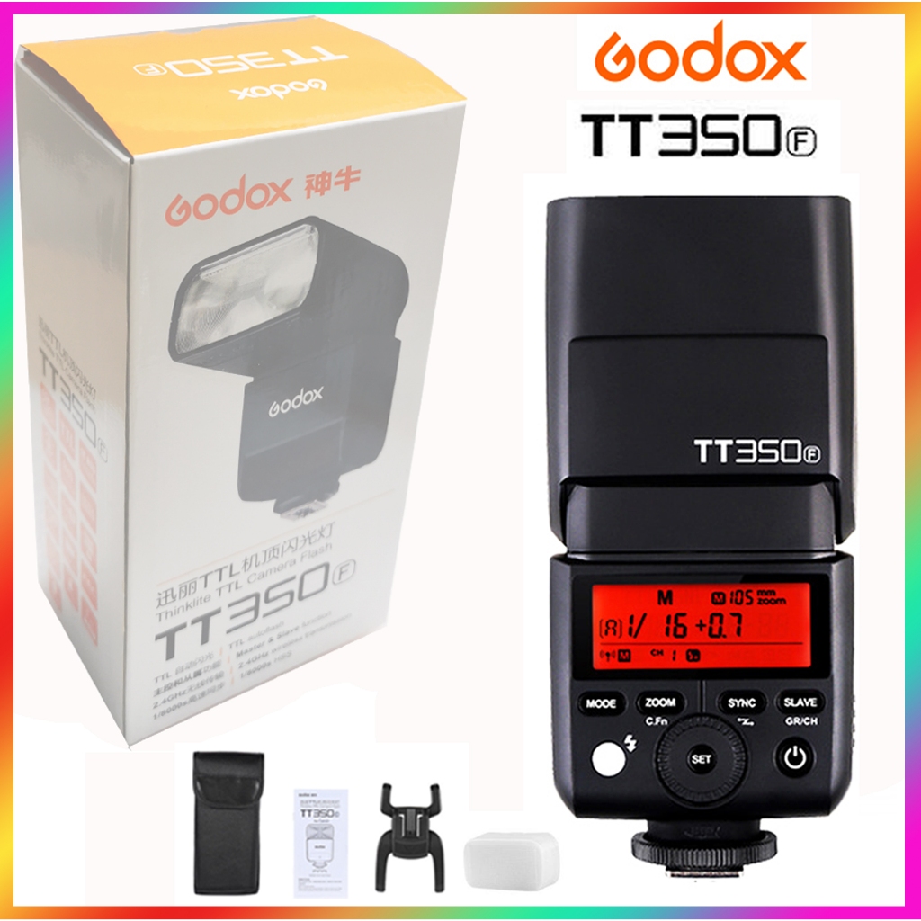 Flash Godox TT350 TTL สำหรับ Mirrorless / DSLR Camera (รับประกัน 1 ปี ...