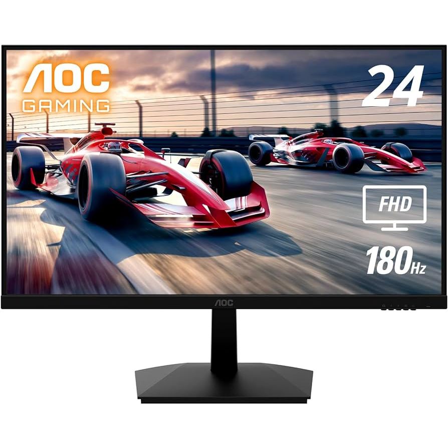 AOC 24G15N 24 INCH 180 HZ ADAPTIVE SYNC 3 SIDE FRAMELESS HDR