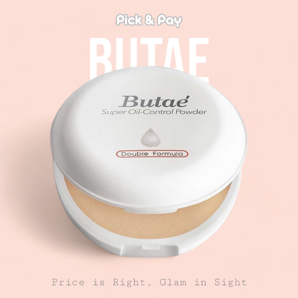Butae แป้งบูเต้ ซุปเปอร์ ออย์ลคอนโทรล พาวเดอร์ แป้งพัฟ | Shopee Thailand