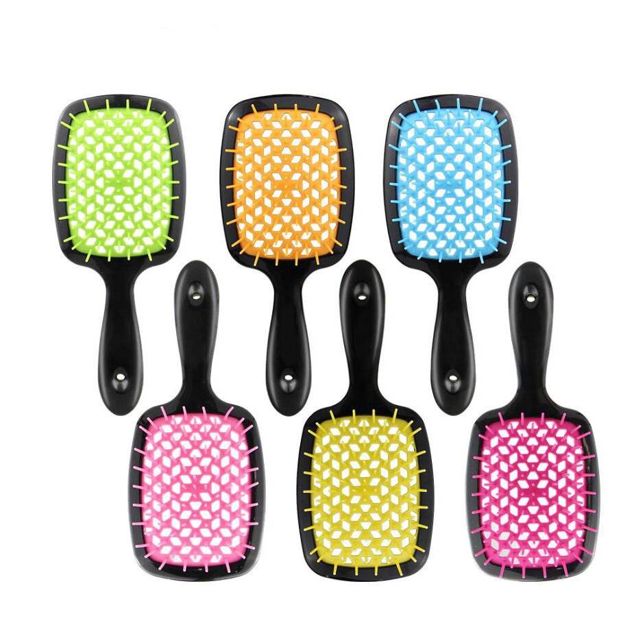 หวีนวดศรีษะ Smoothing Comb ระบายอากาศ ป้องกันไฟฟ้าสถิตย์ หวีผมเปียกได้ ...