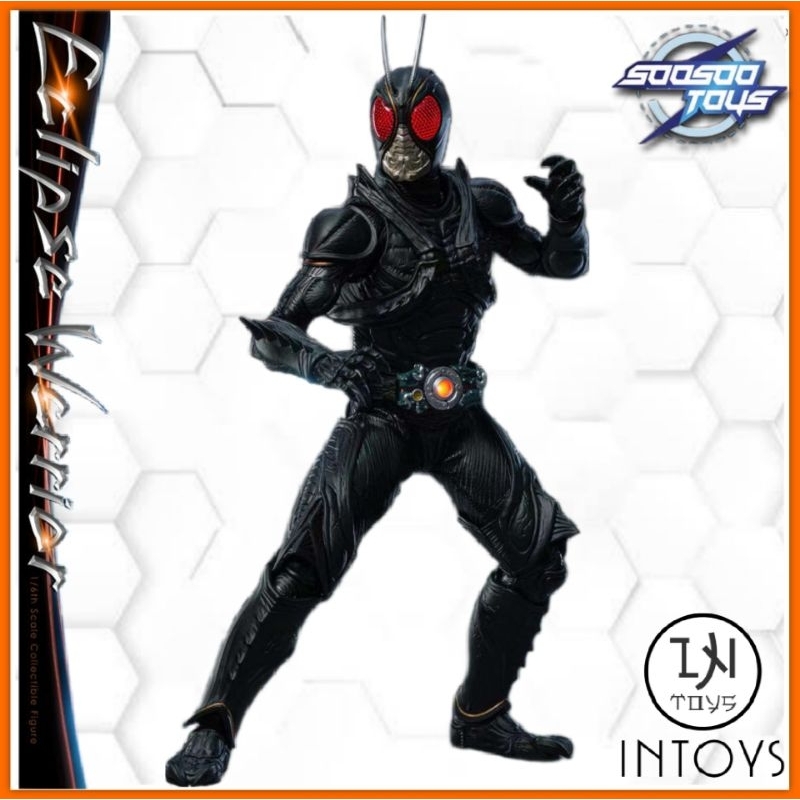 Soosootoys SST055 1/6 Scale Eclipse Warrior : Masked Rider Black