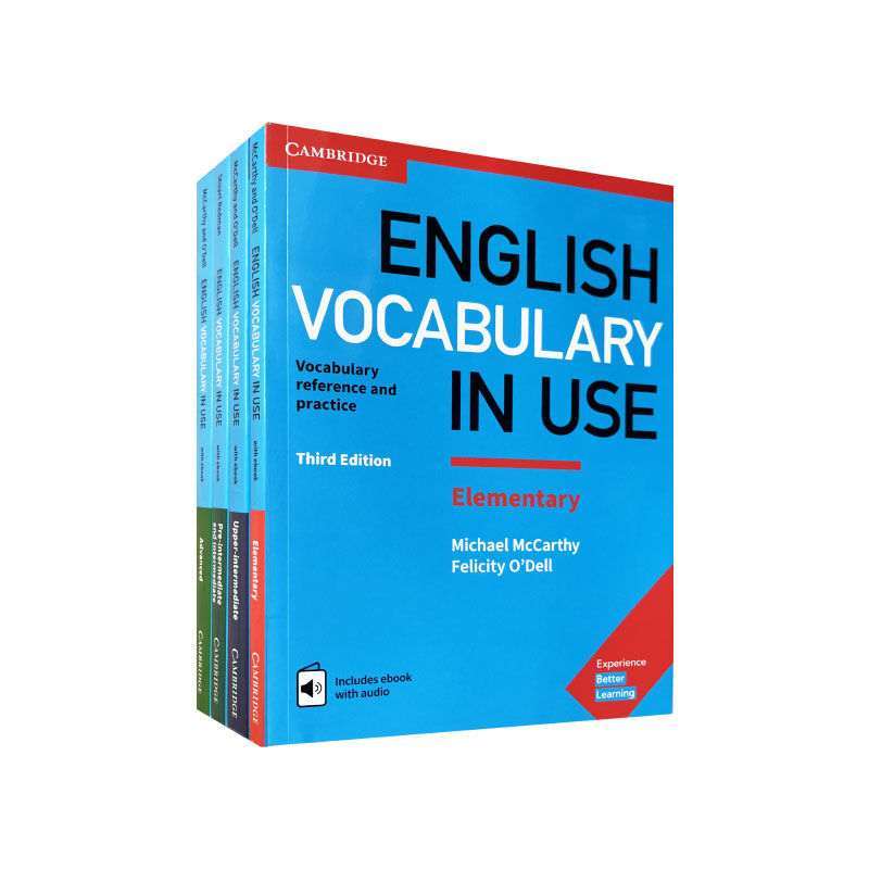 English Vocabulary in Use with e-book &audio (Elementary, Pre ...
