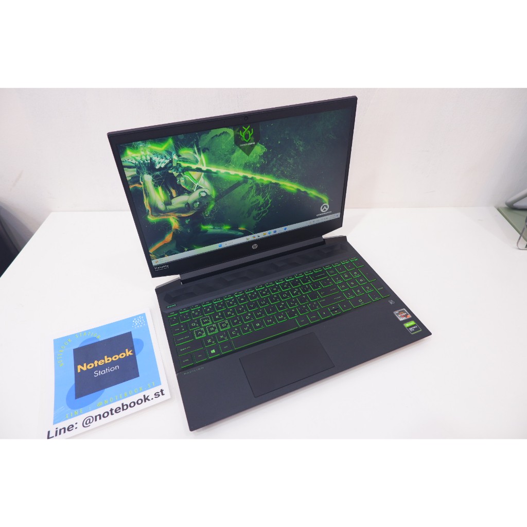 HP Pavilion Gaming 15 Ryzen7-4800H Ram16 GTX-1650(4GB) จอ15.6 