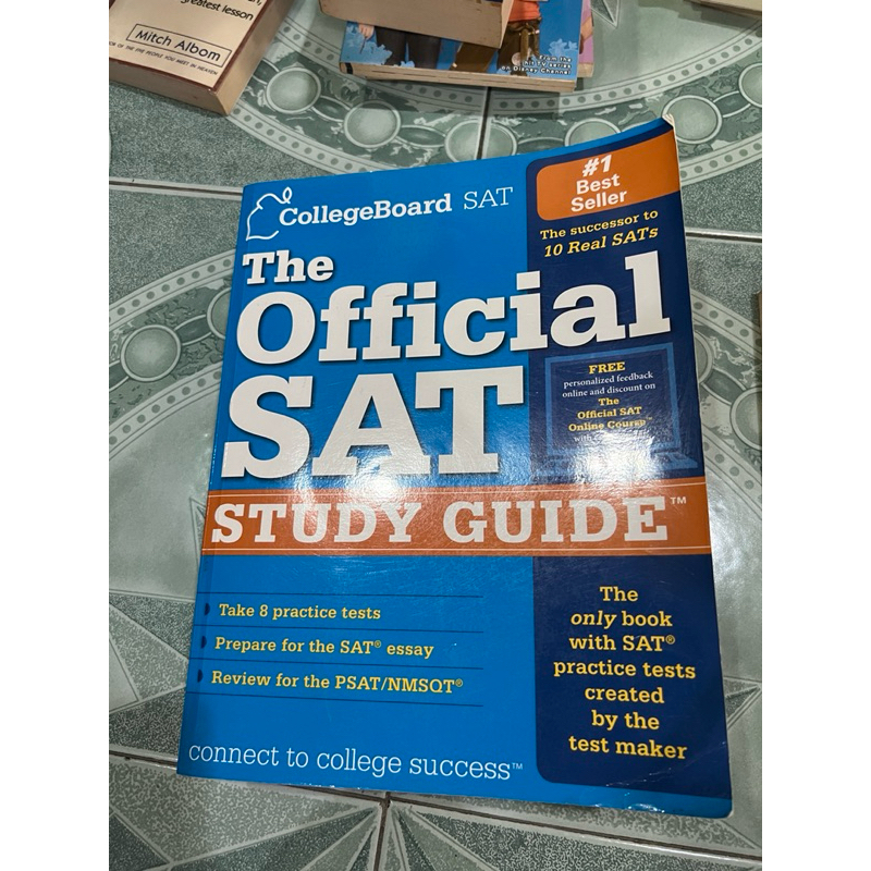 หนังสือเตรียมสอบ SAT สภาพใหม่มาก | Shopee Thailand