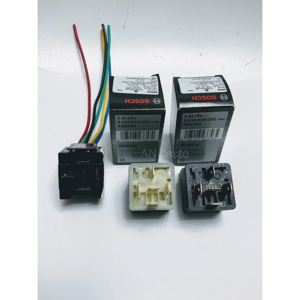 รีเลย์ บอช แท้ รีเลย์ 12V 24V รีเลย์ 5ขา รีเลย์ ไฟเลี้ยว ดีเลย์ 24V ...