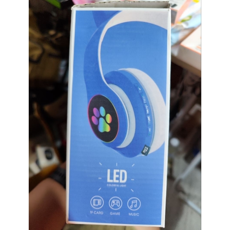 หูฟังไร้สาย wireless headset cat stn28 Shopee Thailand