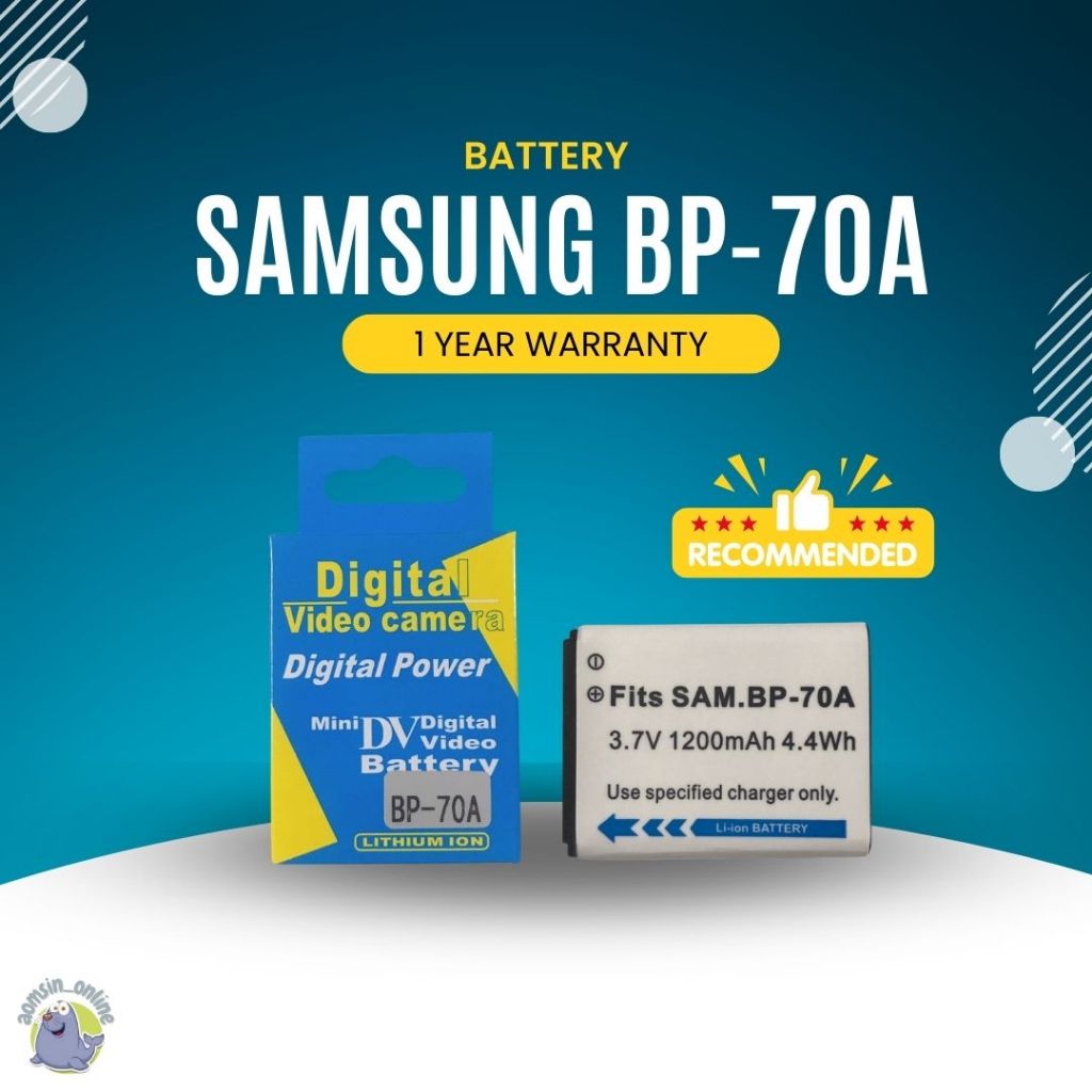 [ประกันแบต 1 ปี] Replacement Battery Samsung BP70A BP-70A (0084 ...