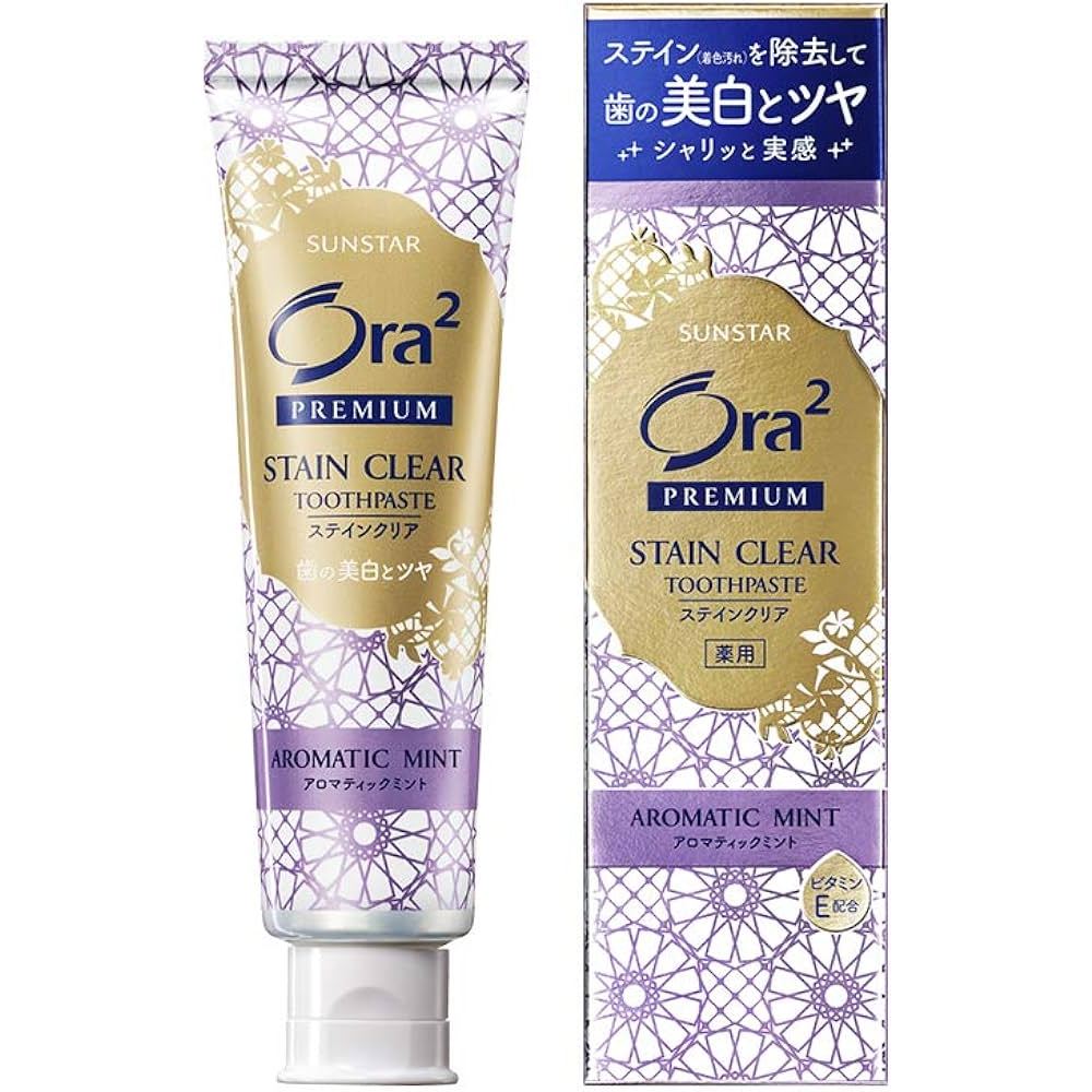 Ora2 Premium Stain Clear Toothpaste Premium Mint 100g | Shopee Thailand