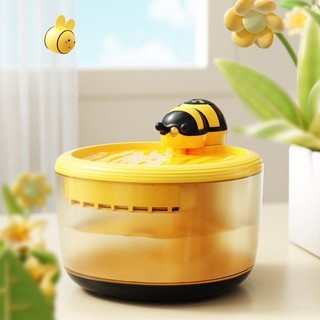 Vòi nước cho mèo hình con ong không dây tự động 2.2 lít