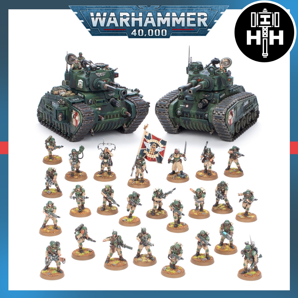 Warhammer 40K Astra Militarum Cadian Defence Force (Battleforce 2023