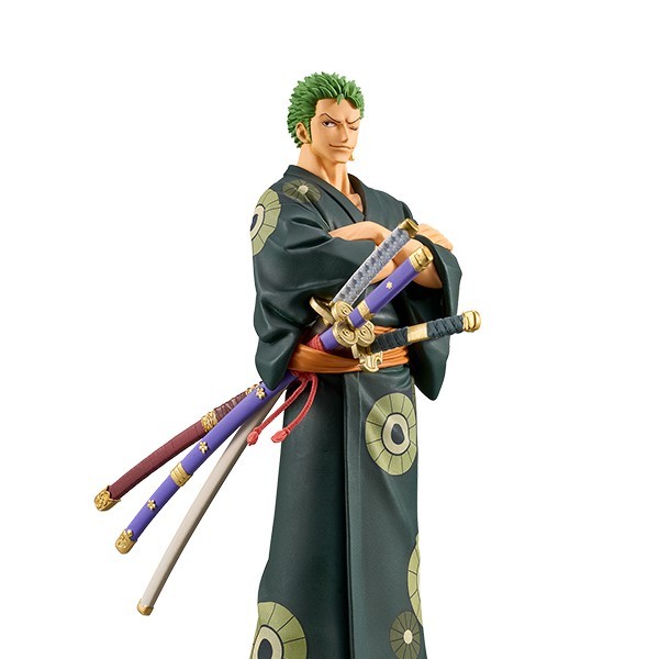 Banpresto One Piece - Sanji DXF The Grandline Series Wanokuni Yukata Version - Figura Collezionabile 17 Cm