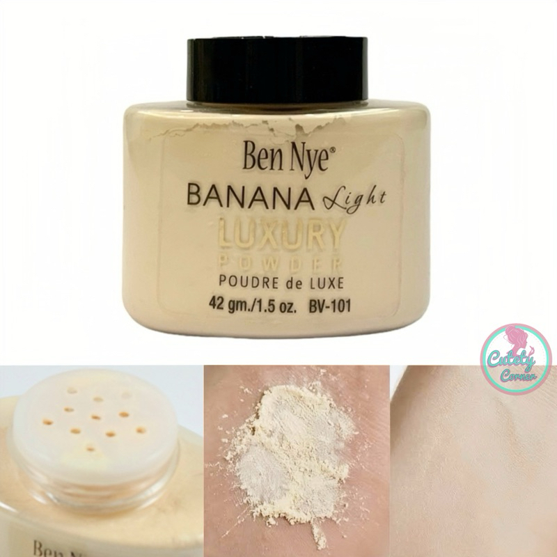 Ben Nye Banana Light Luxury Powder แป้งฝุ่นเบนนาย | Shopee Thailand