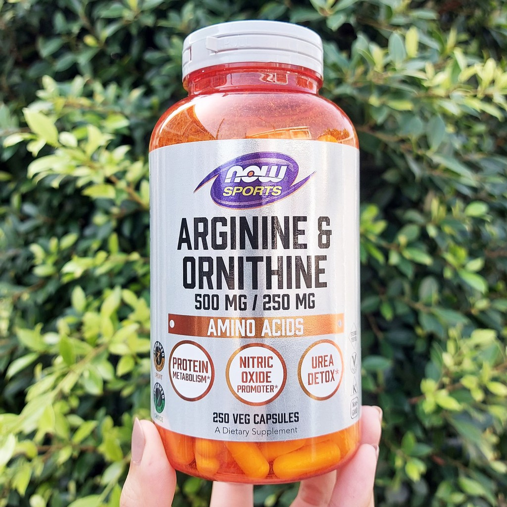 NOW Foods L-Ornitina 500 Mg - 120 Capsule Vegetali - Integratore Aminoacido Non-GMO, Kosher - Foto 4