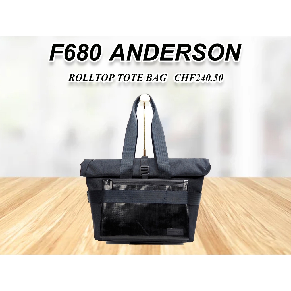 フライターグ F680 ANDERSON ROLLTOP TOTE BAG Freitag Bag