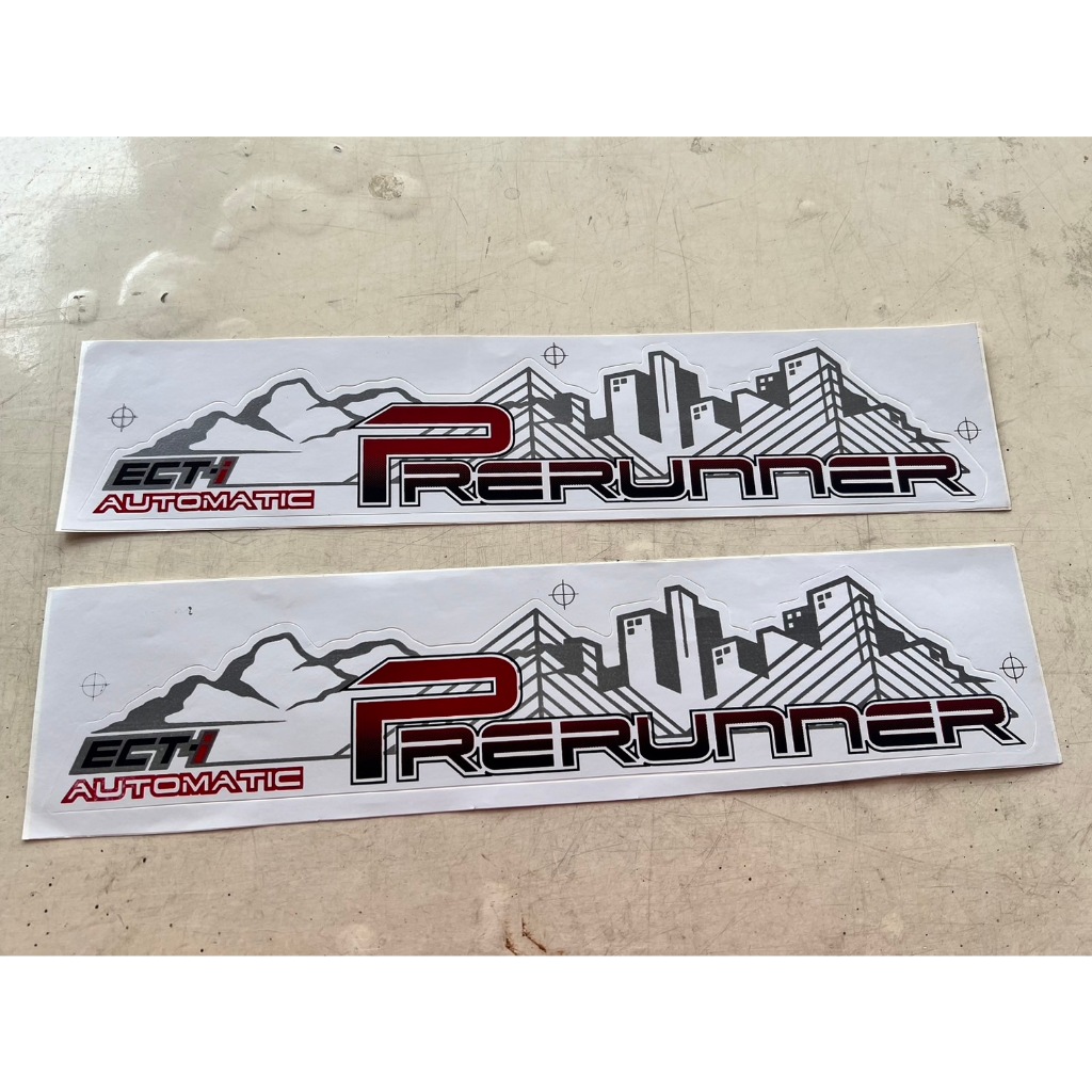 สติกเกอร์TOYOTA VG PRERUNNERปี12 AT | Shopee Thailand