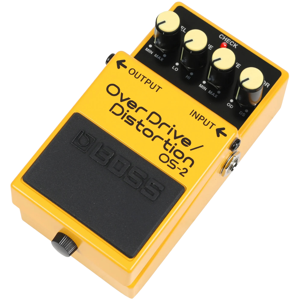 เอฟเฟคกีตาร์มือสอง Boss OS-2 Overdrive Distortion สภาพสวย ใช้งานน้อย ...