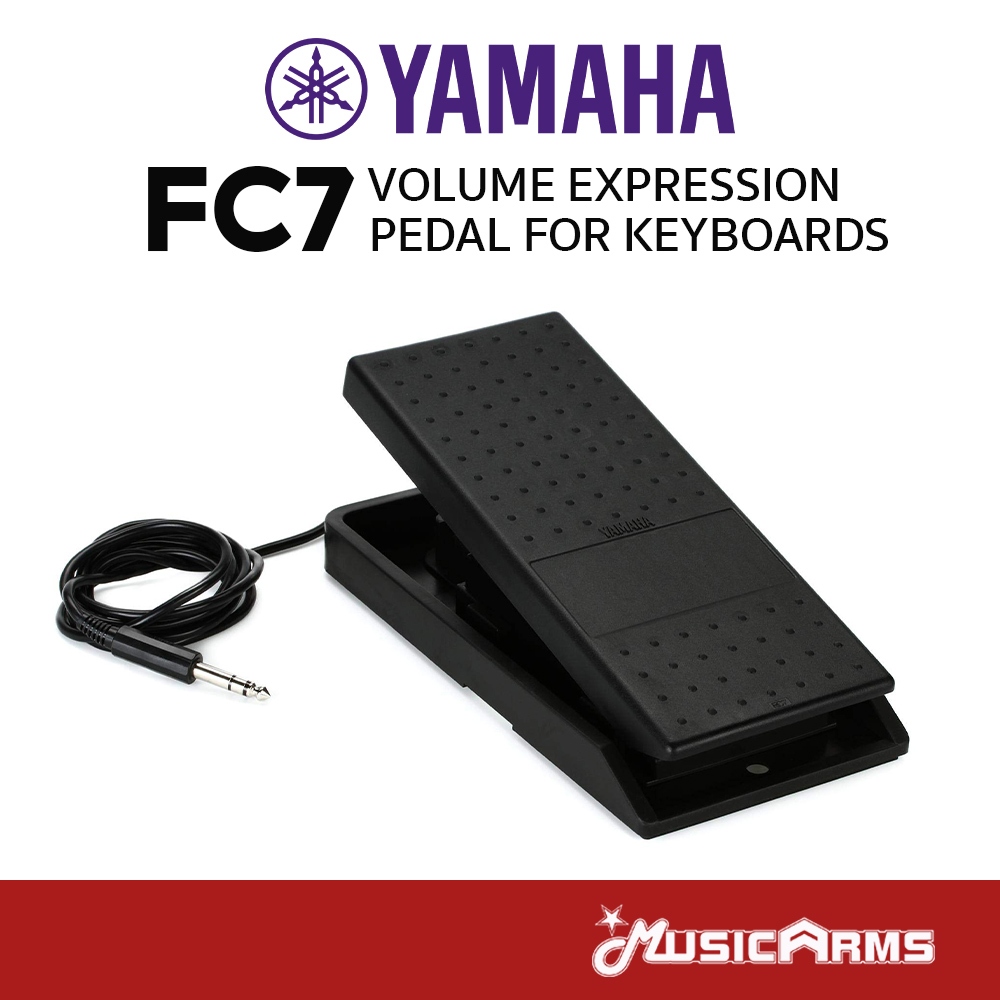 Yamaha FC7 วอลลุ่มเท้า Volume Expression Pedal for Keyboards แป้นเหยียบ