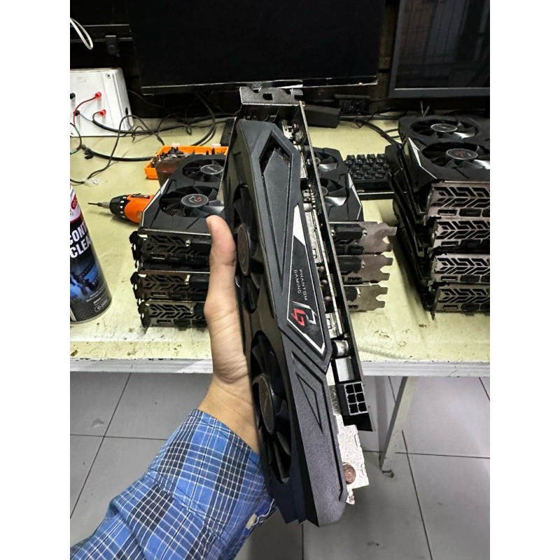 AMD RX580 8G MSI ARMOR แรงกว่า GTX 1060 6GB สินค้ามือสอง ประกันร้าน 7 ...