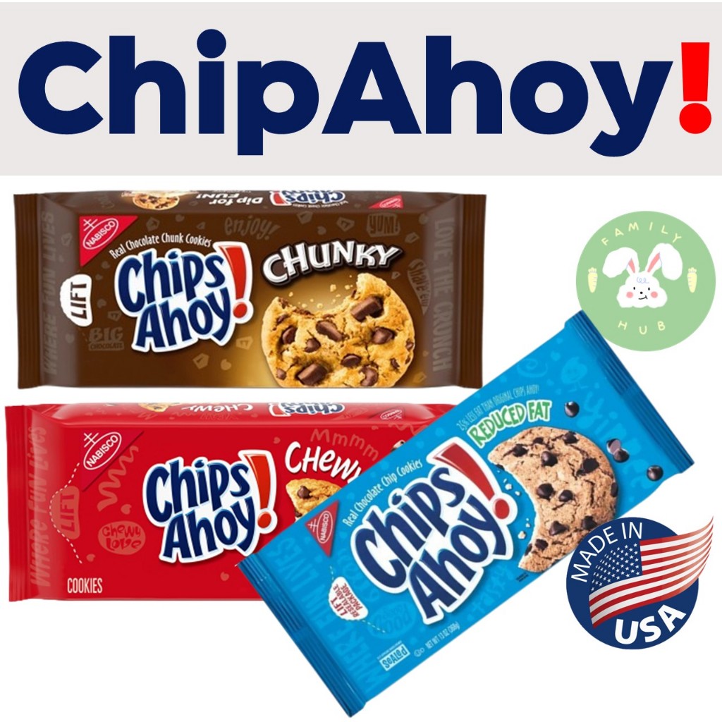 Chips Ahoy มีให้เลือก 2 แบบ Chip Ahoy Original Cereal และChewy