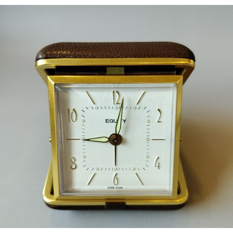 นาฬิกาปลุกพกพาแบบไขลาน EQUITY Vintage alarm clock , ปี 1970's Made In ...