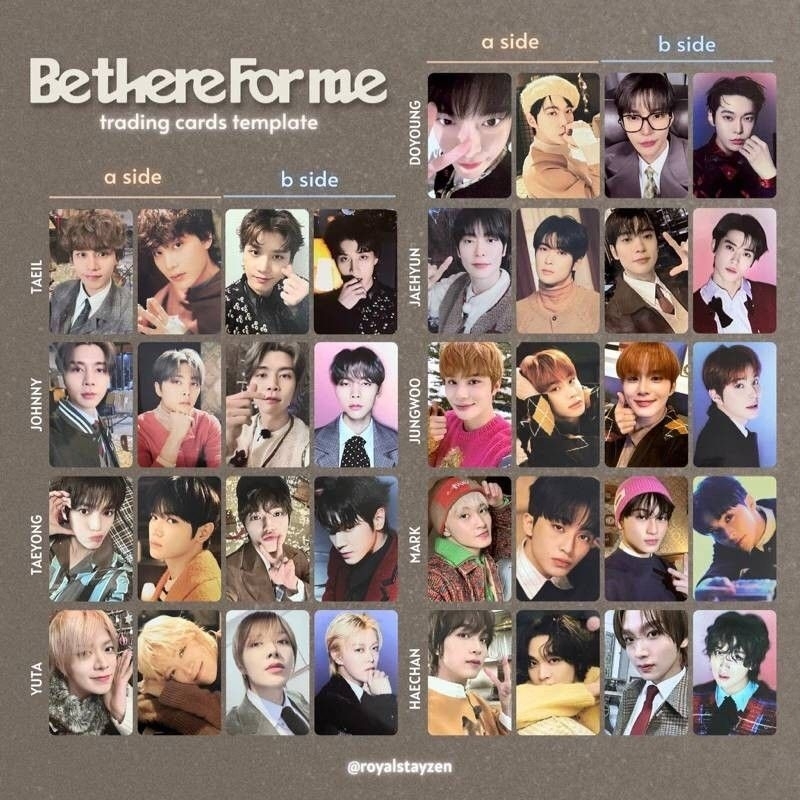 NCT127 be there for me ヘチャン トレカ NCT 127's Haechan, Be There