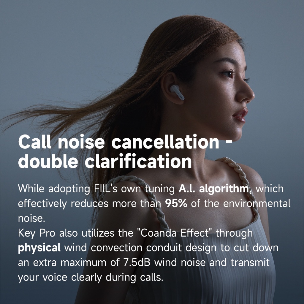 FIIL Key Pro (Global Version) หูฟังบลูทูธ หูฟังไร้สาย Bluetooth 5.4