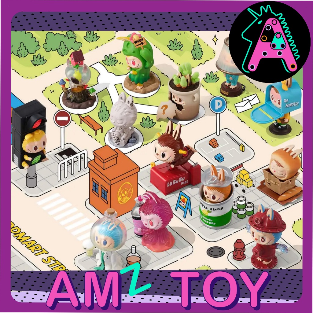 [สุ่มในไลฟ์ลด 100] - Labubu Almost Hidden The Monster [มียกบ๊อก/กล่อง ...
