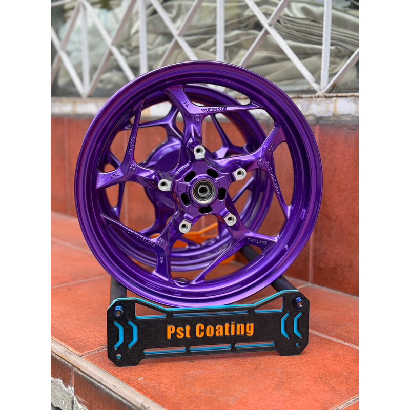 ล้อ PCX 160 STD สีม่วงแคนดี้ แท้ทำสีพาวเดอร์โค้ท | Shopee Thailand