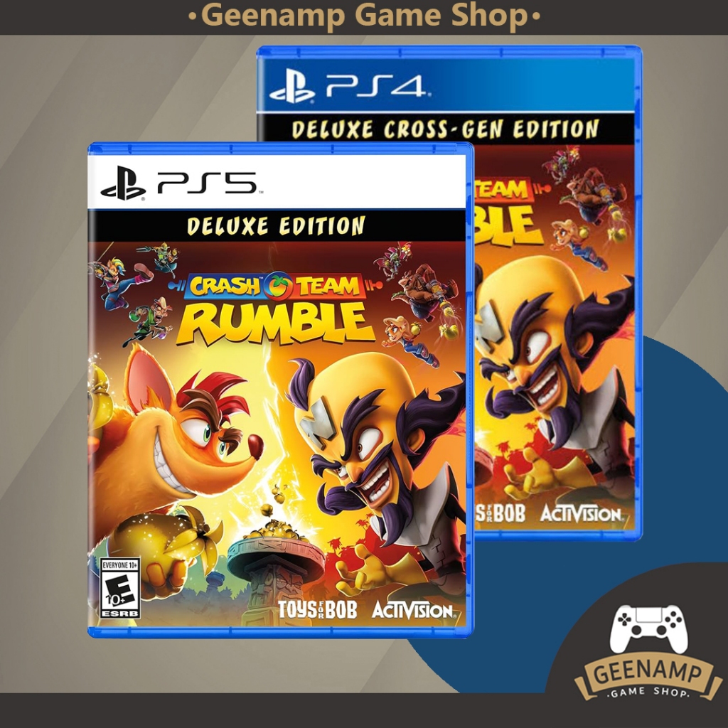 10.10) PS4 PS5 [มือ1] Crash Team Rumble Deluxe Edition