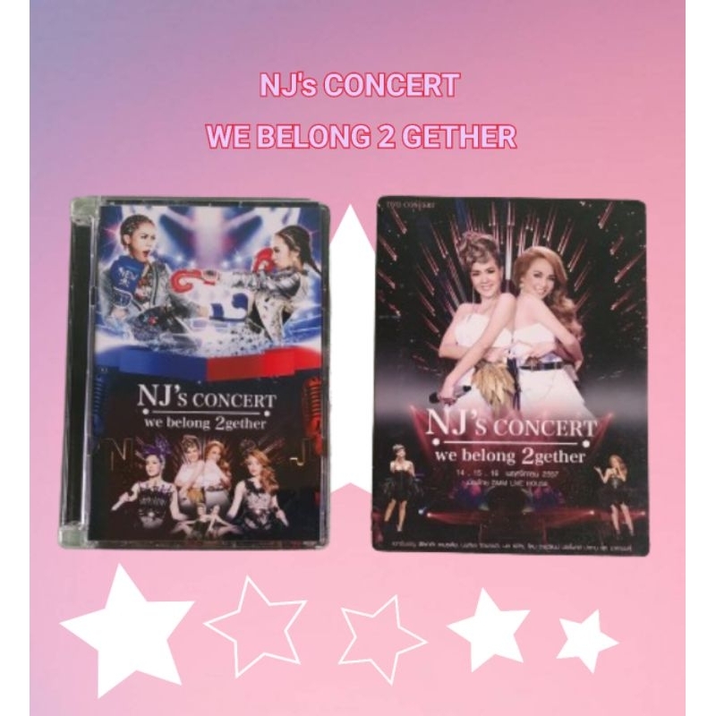 DVD NJ's CONCERT WE BELONG 2GETHER | Shopee Thailand