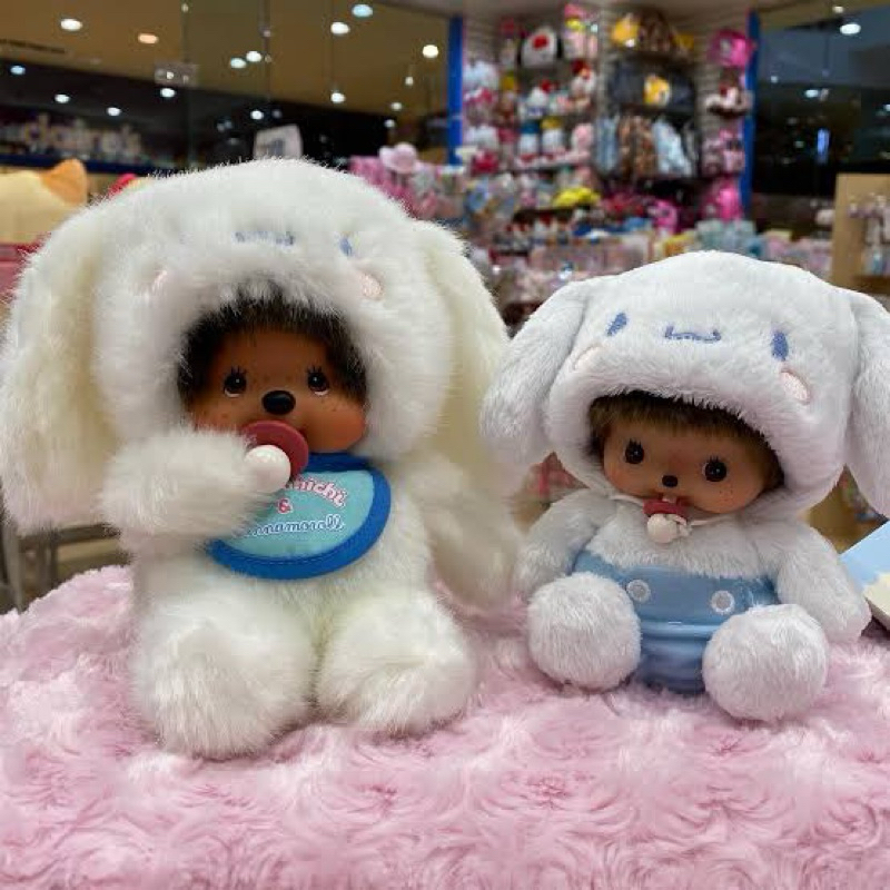 Monchhichi x Sanrio มอนชิชิ ไซส์ S ซานริโอ้ | Shopee Thailand