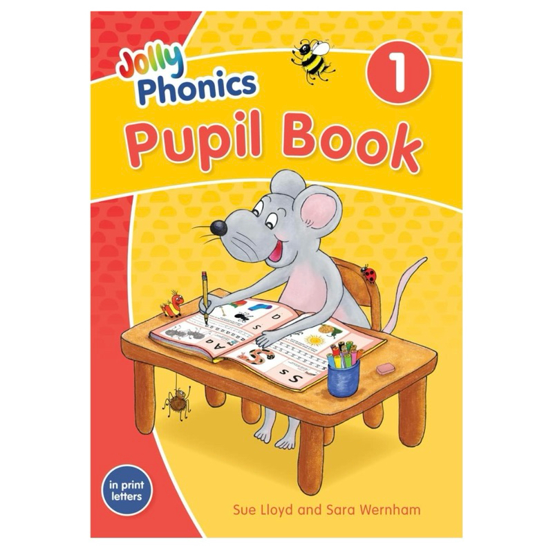 Jolly Phonics Pupil Book 1-3 : in Print Letters (British English