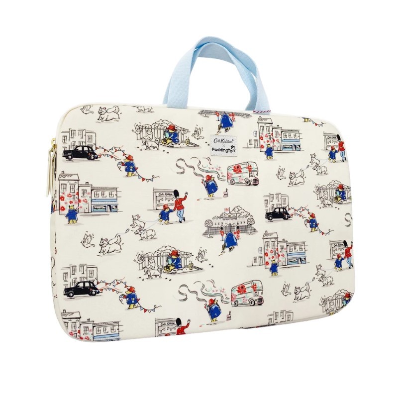 Cath Kidston Laptop 15" Sleeve Paddington White Shopee Thailand