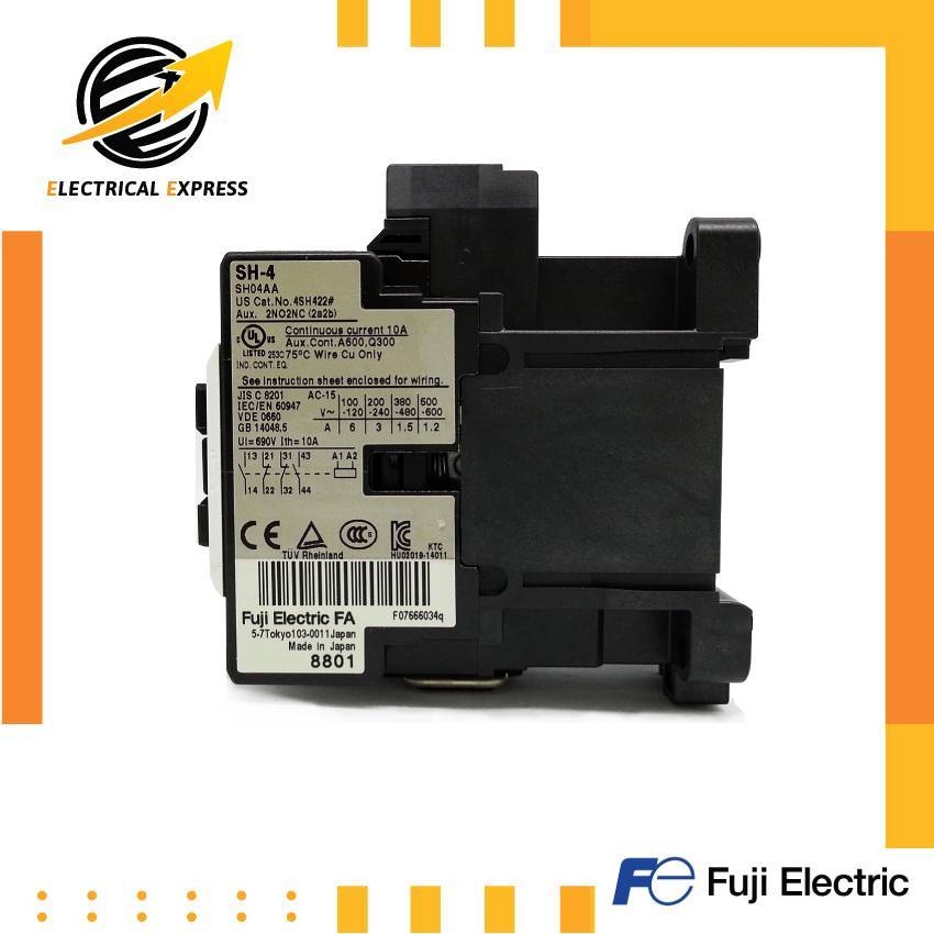 Fuji Electric Industrial Relays SH series รุ่น SH-4 (FUJI Magnetic ...