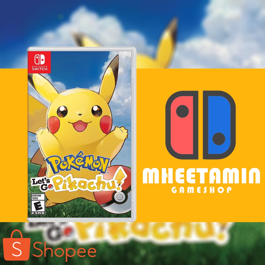 Pokemon: Let’s Go, Pikachu! [Nintendo Switch] [US/ASIA] [มือ1] | Shopee ...