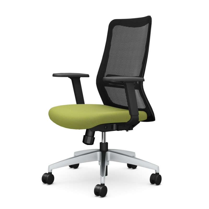 OKAMURA เก้าอี้รุ่น RIN, ALUMINUM BASE, BLACK FRAME, SEAT SLIDE, 1D ...