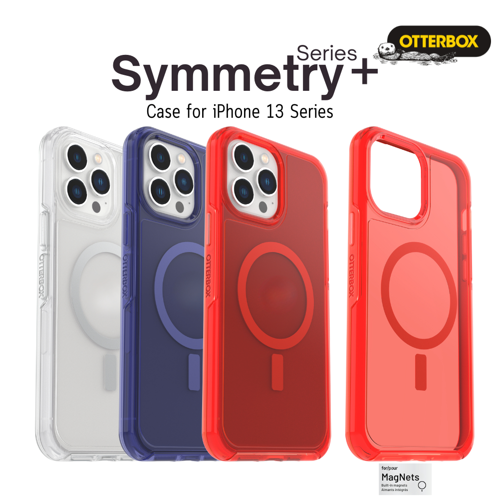 OtterBox Symmetry Magnets Clear Case เคสกันกระแทก สำหรับ iPhone 13 I 13 ...