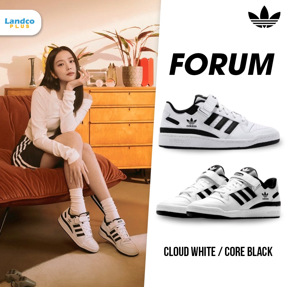 Adidas อาดิดาส รองเท้าผ้าใบ รองเท้าแฟชั่น OG M Forum Low White
