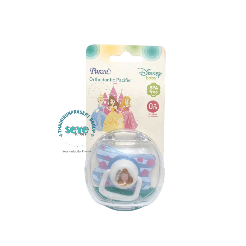 Dianey baby Pureen Orthodontic Pacifier เพียวรินจุกนมหลอกหัวกลม รูปเจ้า ...