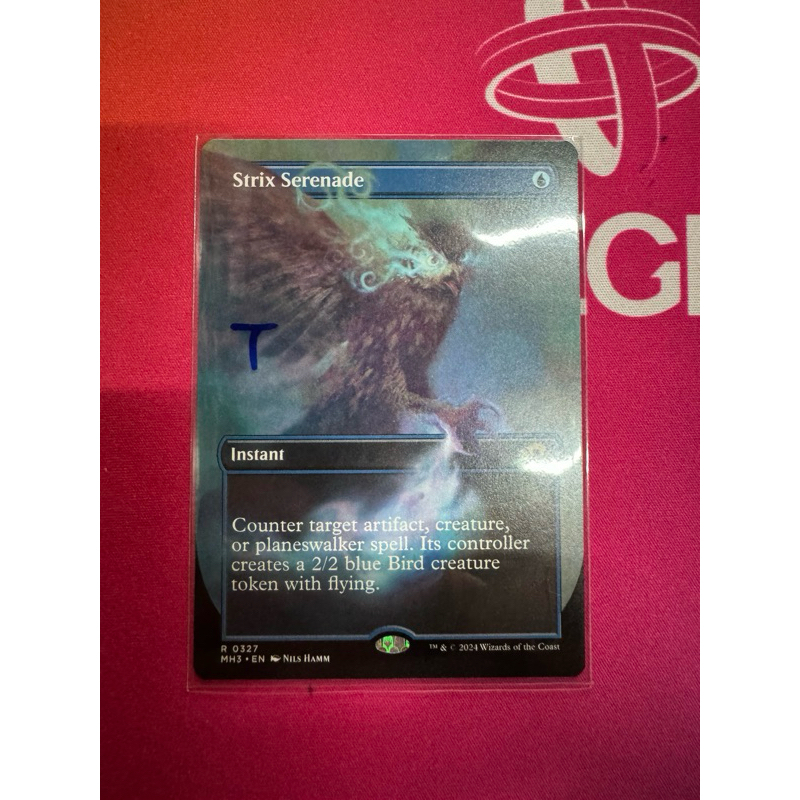 MTG Modern Horizons 3 Variants: Strix Serenade (0327 - Borderless ...