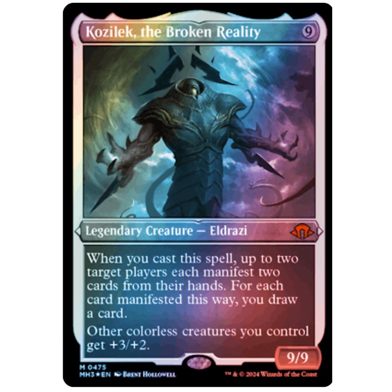 Modern Horizons 3 Variants Foil Kozilek, the Broken Reality (0475