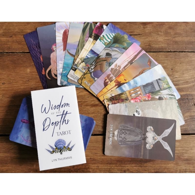 Wisdom of the Depths Tarot ไพ่ยิปซีแท้ภาพสวย ไพ่ยิปซี ไพ่ทาโร่ต์ Tarot ...