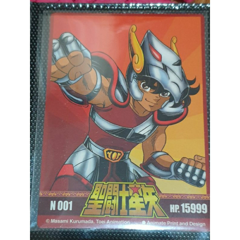 (N ขายแยกใบ) การ์ดเซนต์เซย่า Saint Seiya Cards (Normal Cards level) โดย Animate Print and Design
