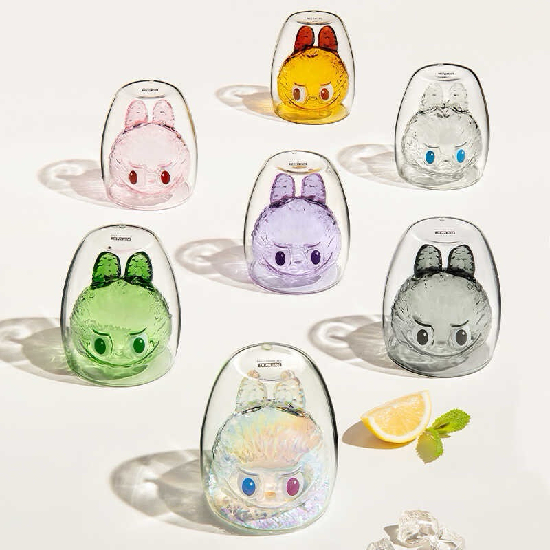 Labubu Cheers แก้ว Labubu คอลเล็กชั่นใหม่ พร้อมส่ง! แบบสุ่ม | Shopee ...